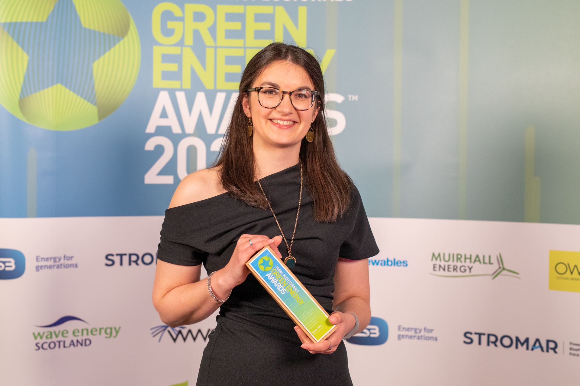 Sarah Tullie wins Green Energy Award ITPEnergised